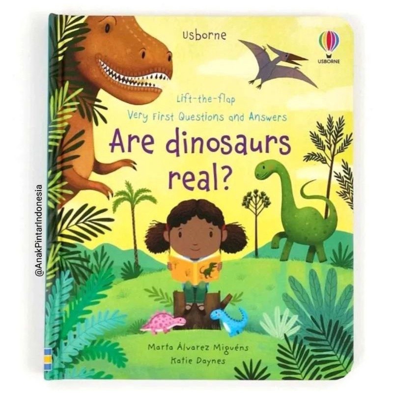 

USBORNE LIFT THE FLAP VERY FIRST Q&A ARE DINOSAURS REAL