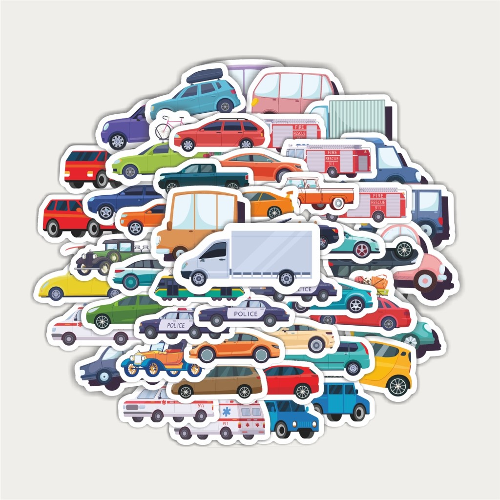 

Sticker Pack Stiker Mobil Kartun Lucu Stiker | Sticker TUMBLR | Stiker LAPTOP KOPER HELM