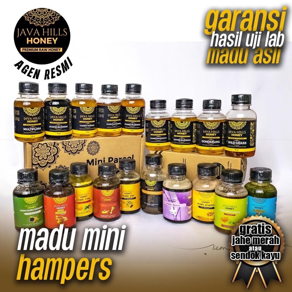 

Javahills java hills honey mumtaz madu mini hampers parcel 160gr