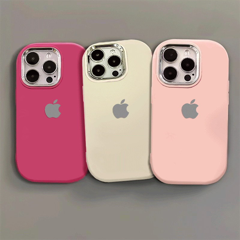 Apple LOGO phone case VIVO  Y02 Y16 2022 Y17 Y20 Y21 2021 Y22 Y27 case Luxury shockproof soft case