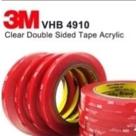 

3M Double Tape VHB 4910Clear-Perekat 3M Original-Dobel tip 12mm