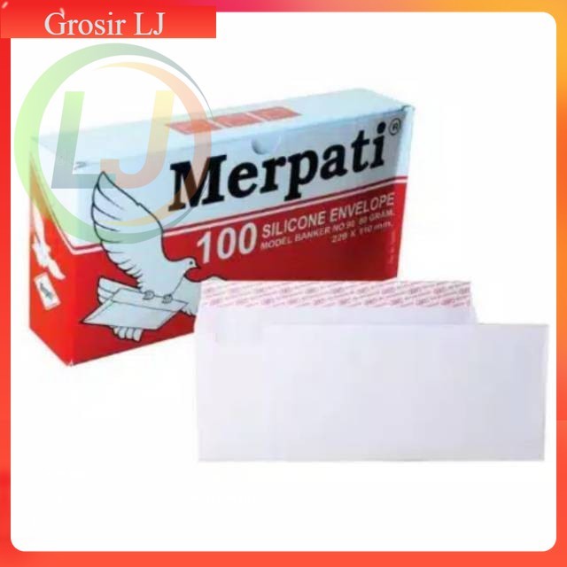 

Amplop Merpati Besar isi 100 l Amplop Merpati 229X110 besar isi 100 l Amplop Merpati Jumbo isi 100
