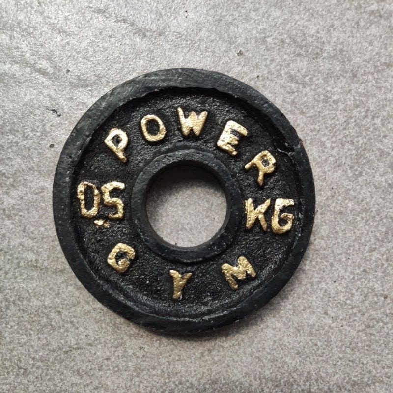 [366SP] Plate Dumbell 0,5kg Beban Barbel