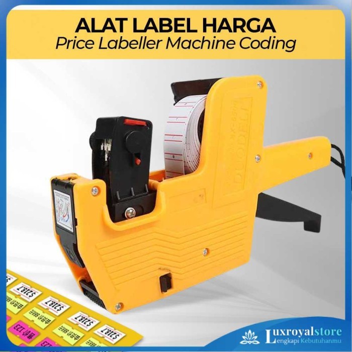 

Alat Label Harga Price Labeller Machine Coding DUODELI - Luxroyalstore