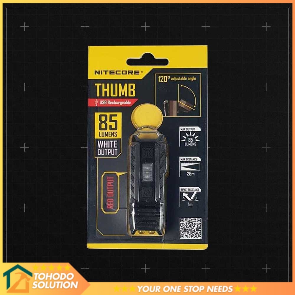 NITECORE Dual Color LED USB Rechargeable Keychain Light - THUMB
