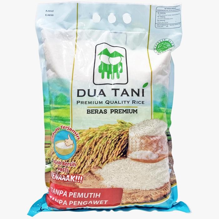 

Beras Super Platinum Dua Tani 5kg – HALAL-Pasti Pulen Bahan Food - 5 kg Terlaris