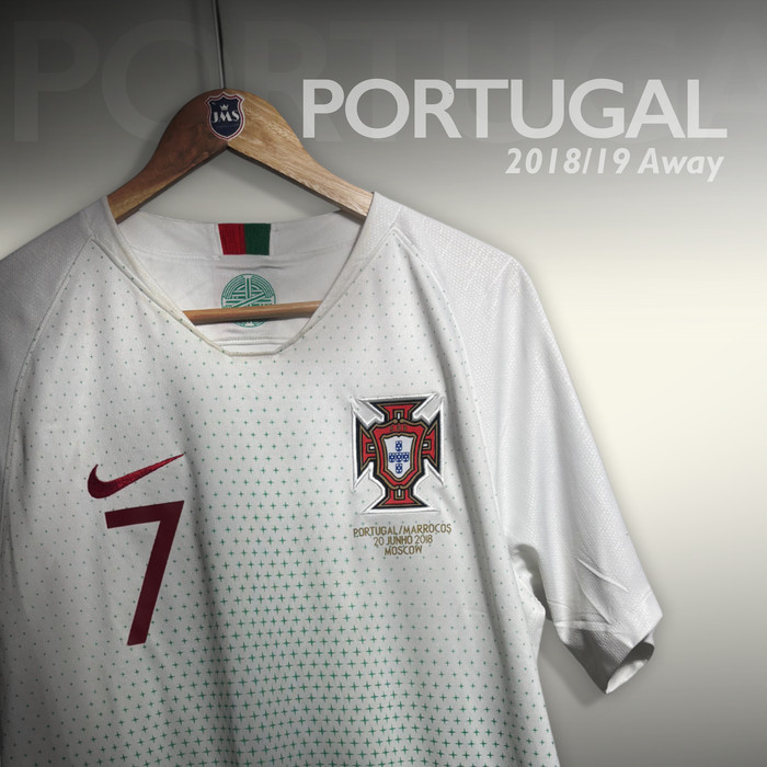 2018-19 PORTUGAL AWAY SHIRT RONALDO #7 (BNWOT) L