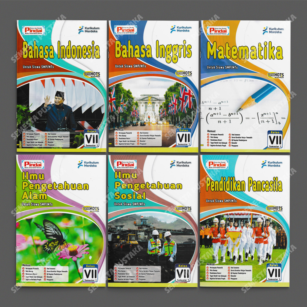 LKS Pindai Kelas 7 SMP Semester 1 Kurikulum Merdeka