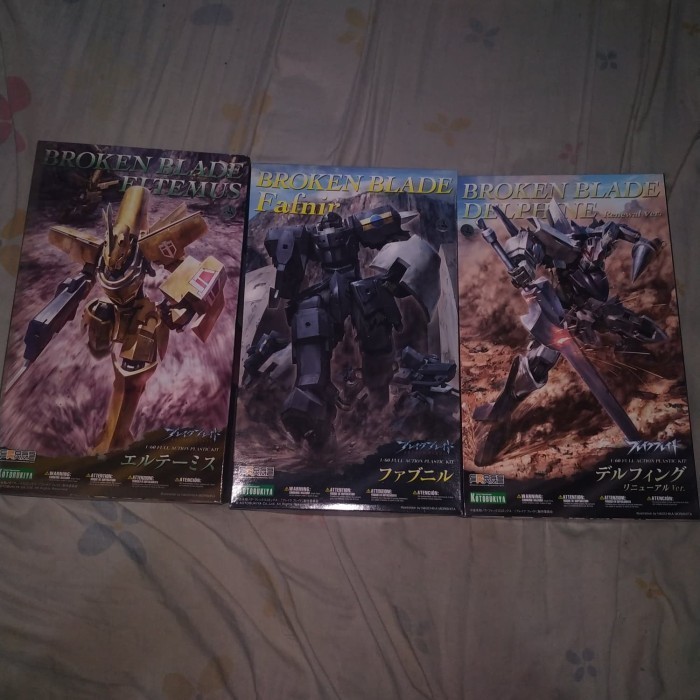 Broken Blade set Renewal Ver model kit 1/60 delphine fafnir eltemus