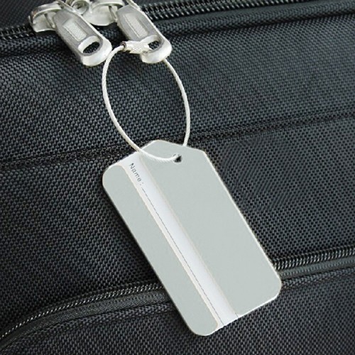 Gantungan Penanda Tas Koper Aluminium Name Tag - 608 / GANTUNGAN UNTUK DI TAS GANTUNGAN UNTUK DI KOP