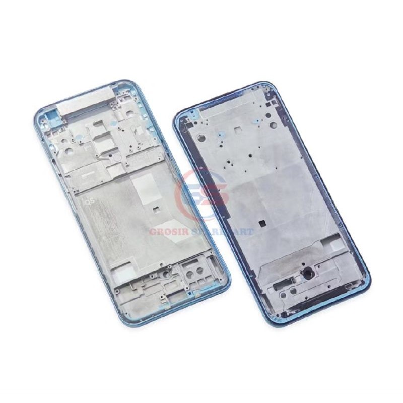 FRAME LCD TATAKAN LCD TULANG TENGAH MIDDLE VIVO V17 PRO TIDAK TERMASUK TOMBOL