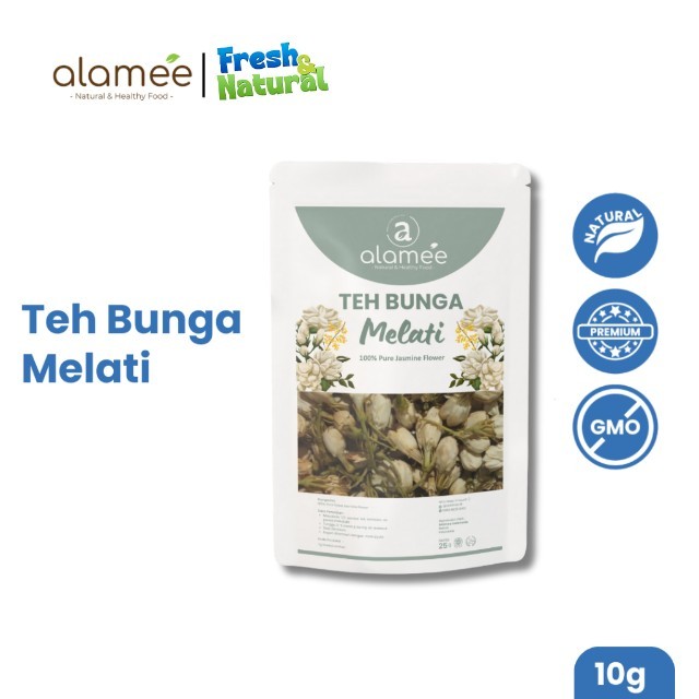 

Teh Bunga Melati Jasmine Tea Flower Melati Organik Jasmin Herbal Kering Alami Asli Organic 10 Gr fresh and natural