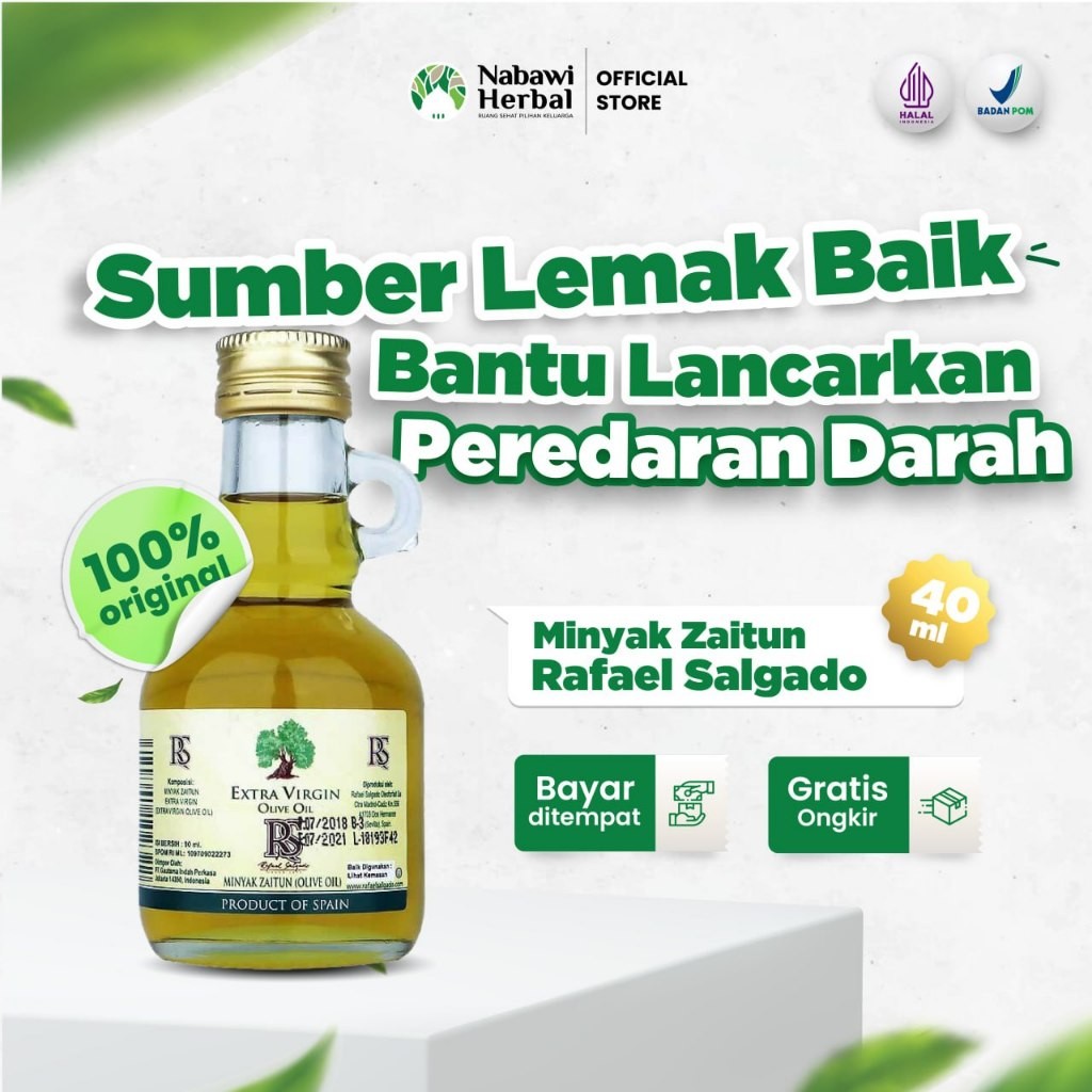 

RS RAFAEL SALGADO - Minyak Zaitun Extra Virgin Olive Oil 40ml