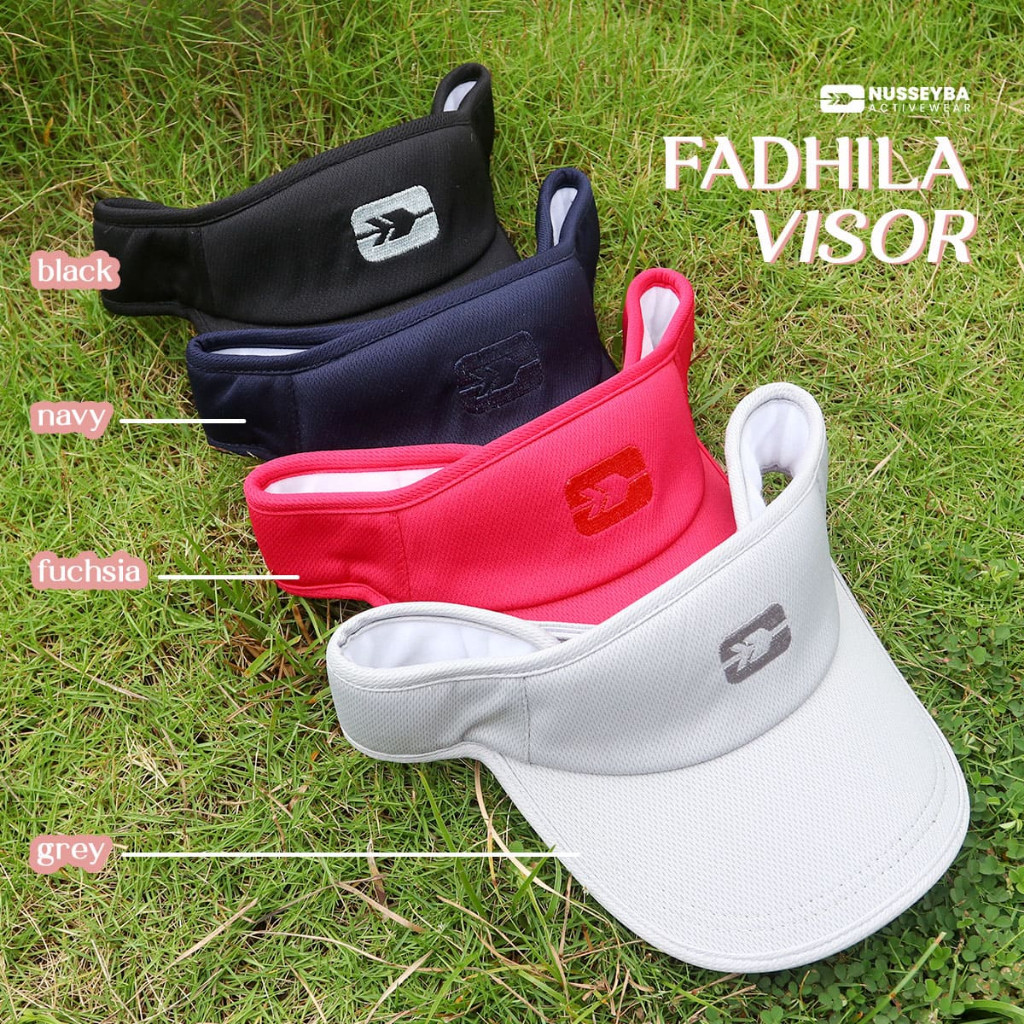 Nusseyba Fadhila Visor Topi Olahraga Topi Golf Topi Hijab Topi Visor Nusseyba