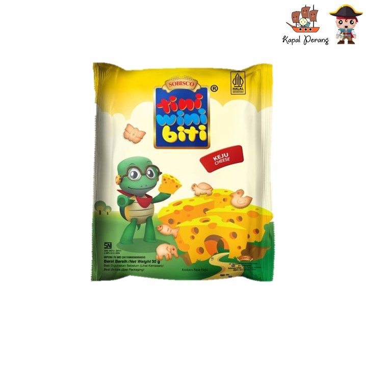 

Tini Wini Biti Biskuit Anak 30 gram - Keju