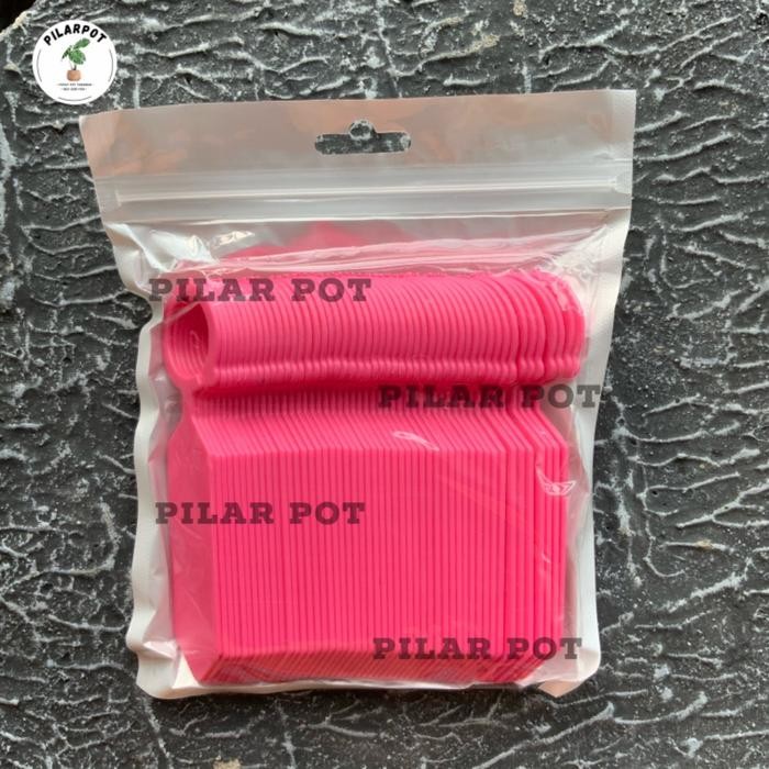 

Promo label tag tanaman warna warni name tag bahan tebal - pack isi 50 pcs - Putih Terlaris