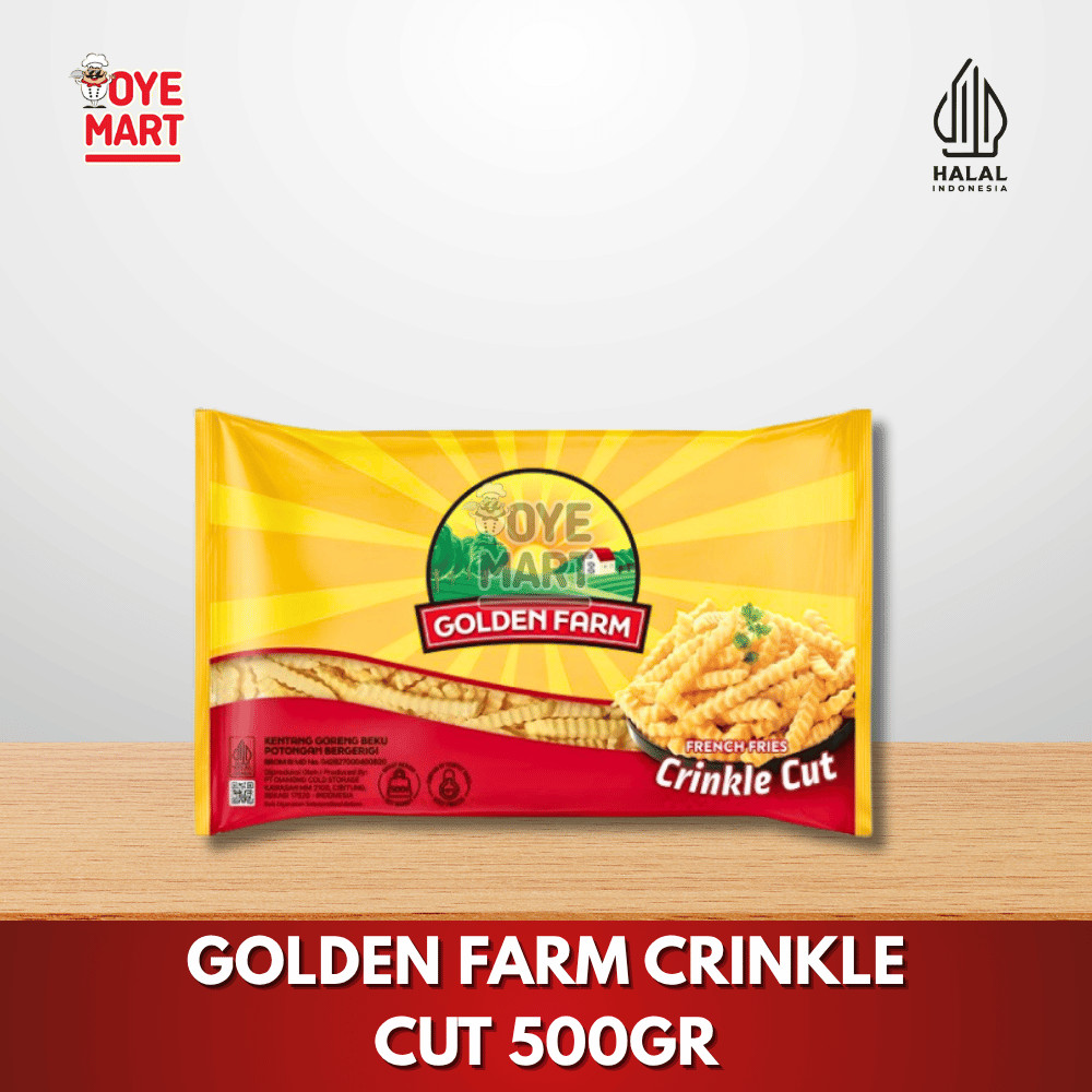 

GOLDEN FARM CRINKLE CUT 500GR