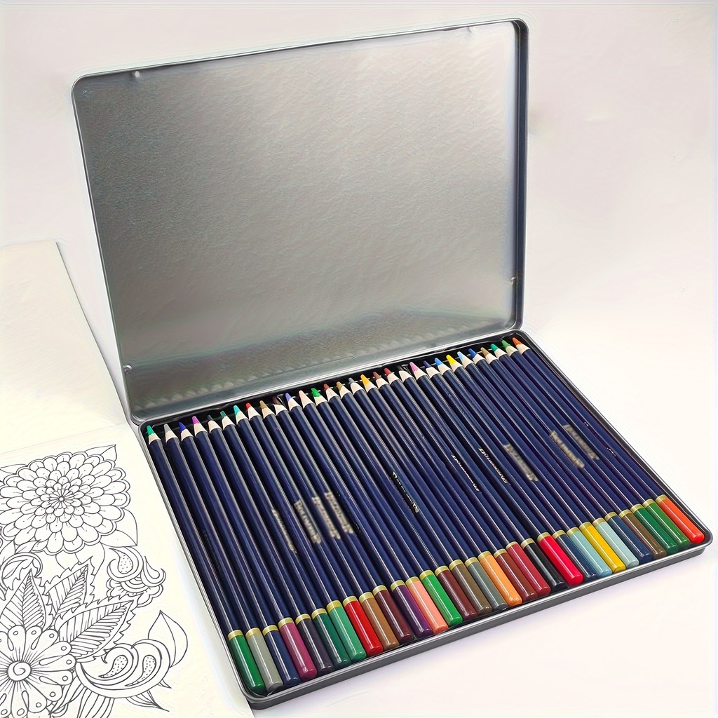 

Set of 30 Colors,Artists Soft Core,Ideal for Drawing Sketching Shading,Coloring Pencils