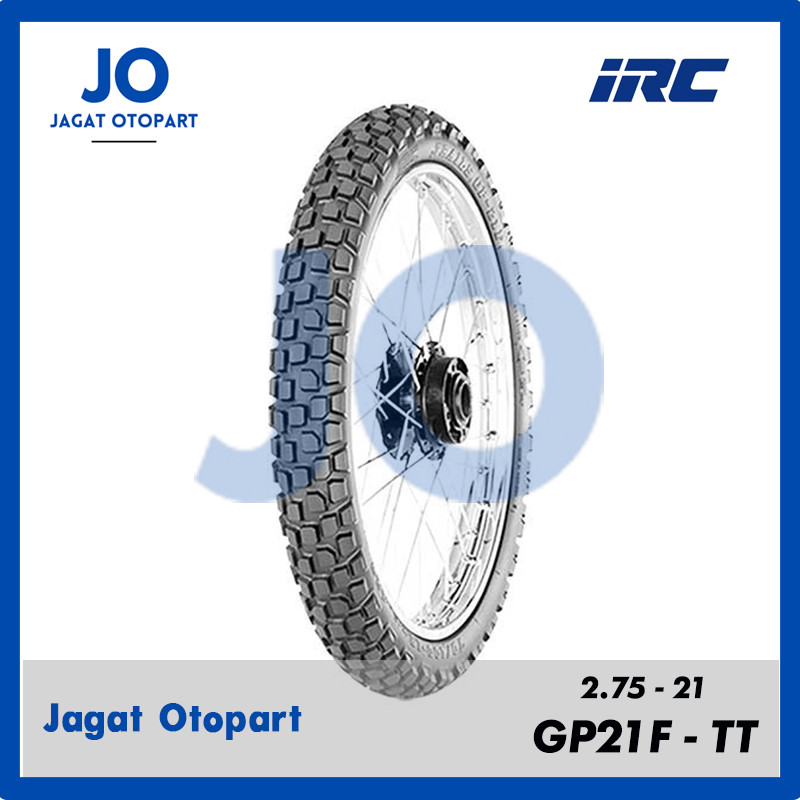 JAGAT Ban motor trail IRC GP21 2.75 21 tubetype Untuk Ban Depan CRF