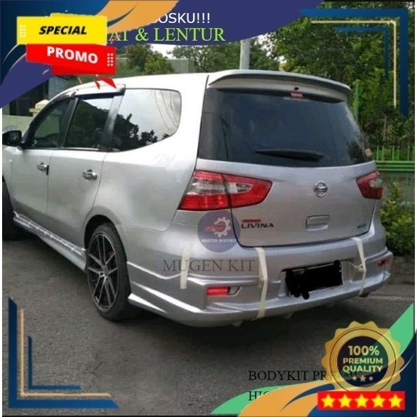 AKSESORIS BEMPER MOBIL BODYKIT ALL NEW GRAND LIVINA IMPUL 2013 2014 2015 2016 2017 NEGO TIPIS