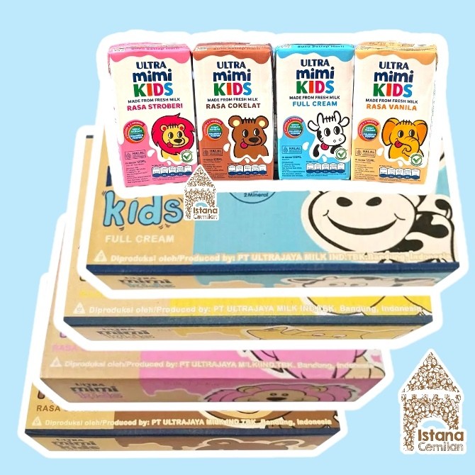 

TERMURAH ! Ultra Susu UHT Kemasan 125Ml (Mimi & Mini) DUS isi 40 pcs