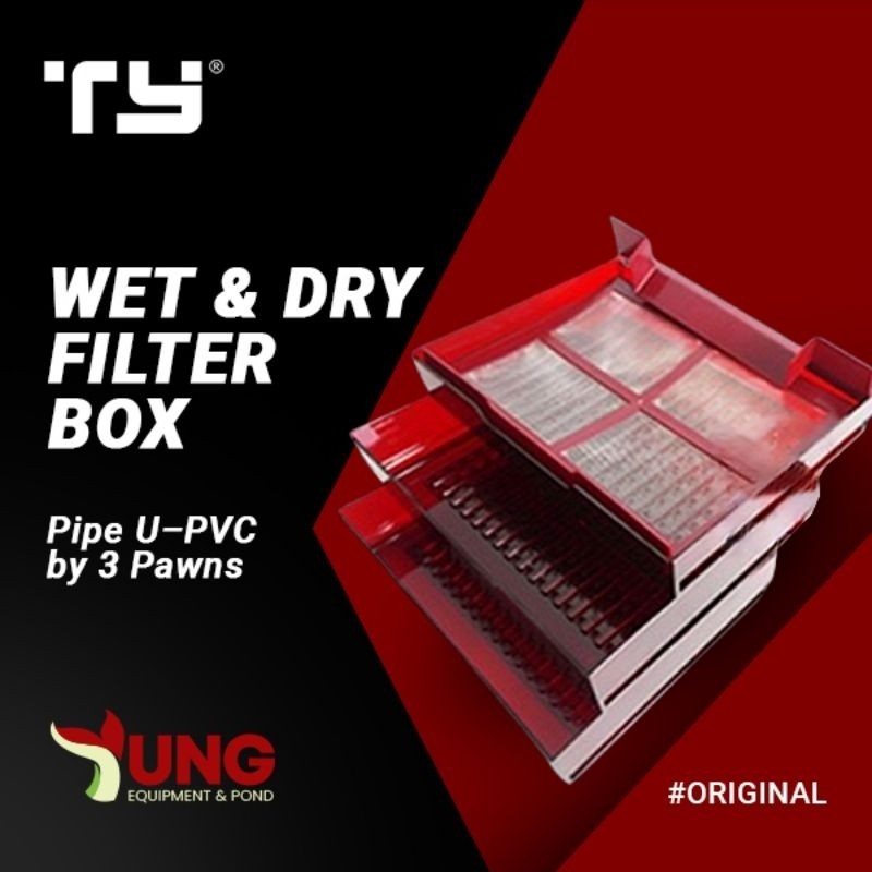 Wet & Dry Separation Box For Aquarium Sump Filter With Net