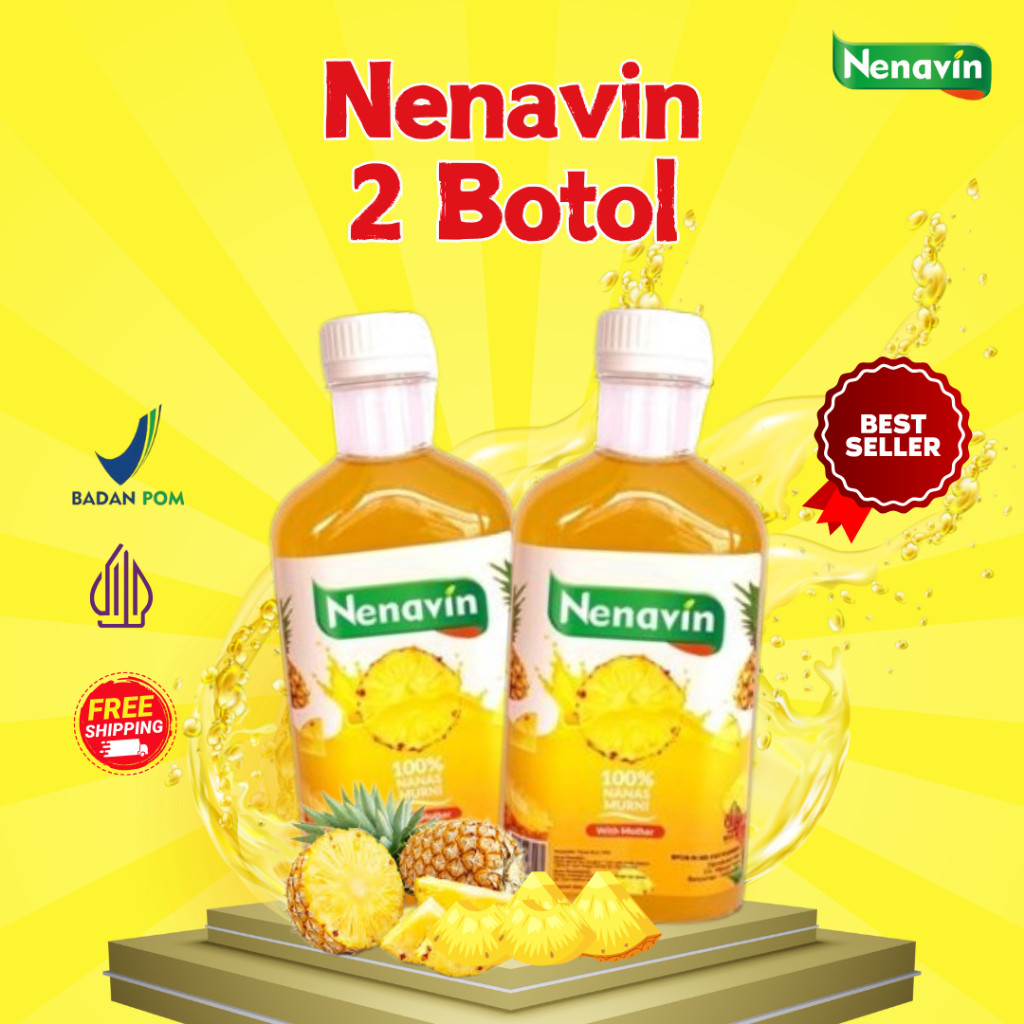 

Nenavin Cuka Nanas Original 2 Botol
