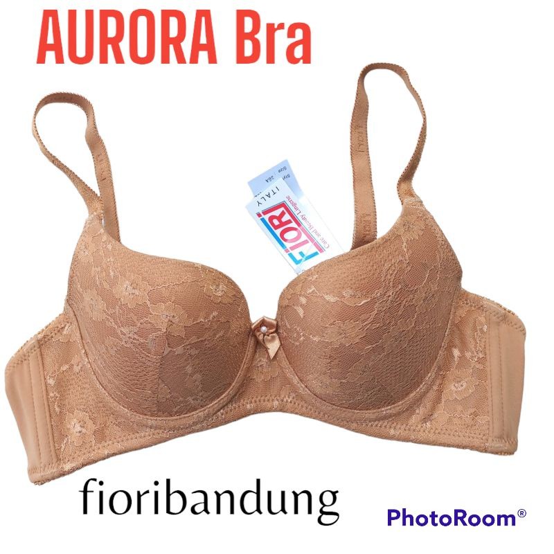 FIORI Bra AURORA MILKCOFEE | Bra Kawat Busa Push Up Kait 2
