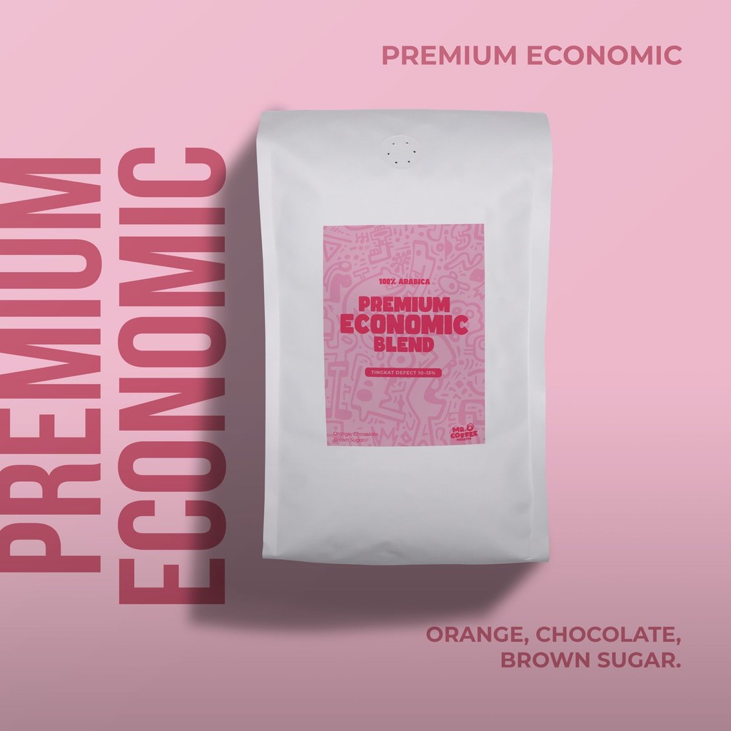 

Kopi House Blend PREMIUM EKONOMIS 100% Biji Kopi Arabika | PREMIUM ECONOMIC BLEND Mr.O Coffee