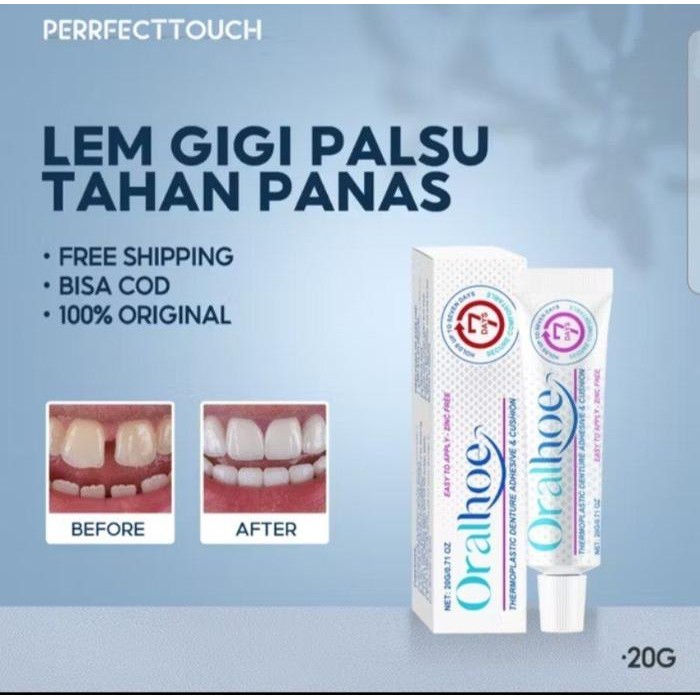 

Lem gigi palsu dari plastik termoplastik ORIGINAL | MC
