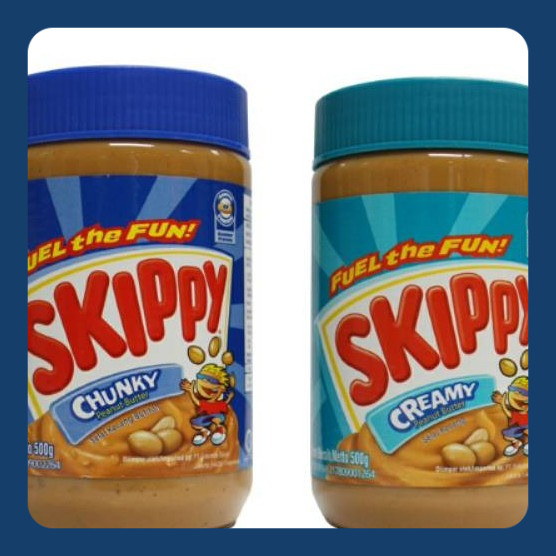 

Skippy 340 / 500 Gram Chunky/ Creamy Peanut Butter HALAL MURAH