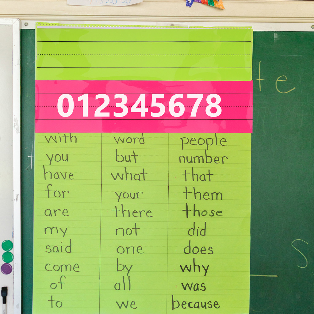 

5pcs Magnetic Sentence Strips Erasable for Whiteboard Classroom Teaching Supplies Notebook Writing Practice