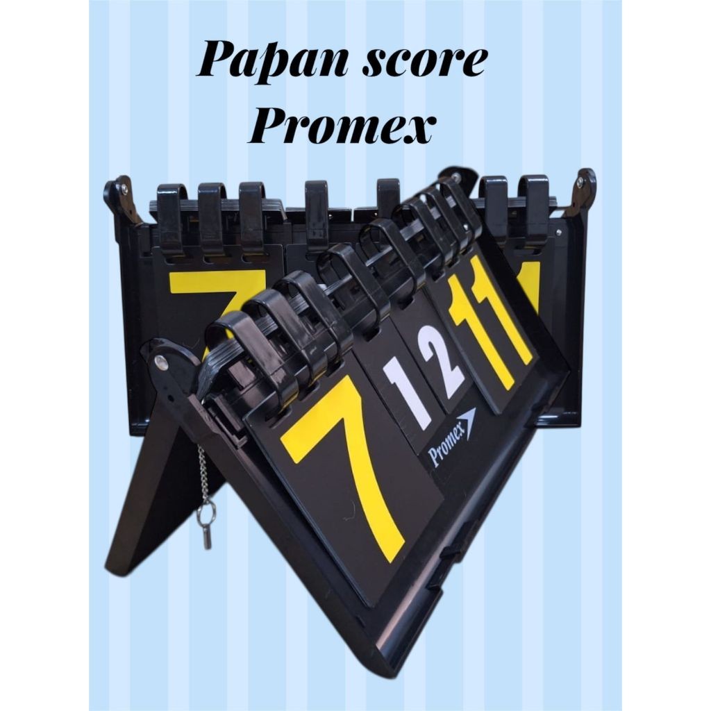 PAPAN SCORE PROMEX / SCORE BOARD BADMINTON, FUTSAL, BASKET ,TENIS MEJA