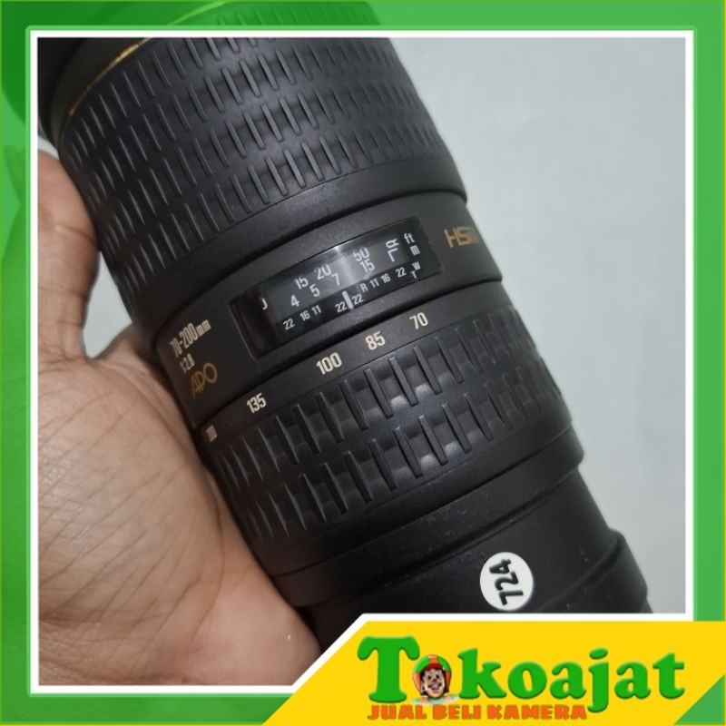 LENSA SIGMA 70-200MM F2.8 HSM FOR CANON mark ii