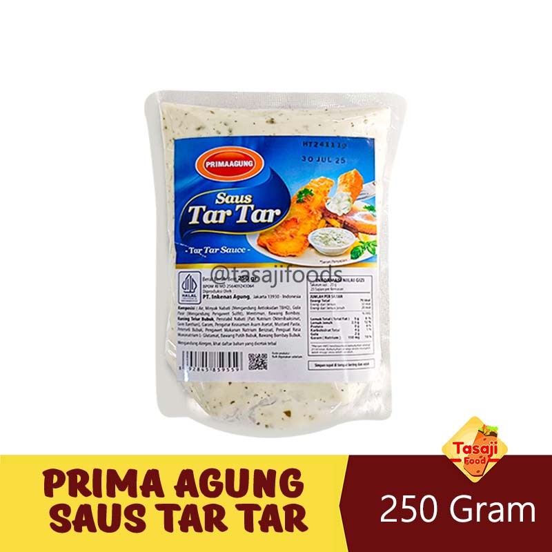 

Prima Agung Saus Tar Tar 250 Gram Sauce TarTar Tazaj