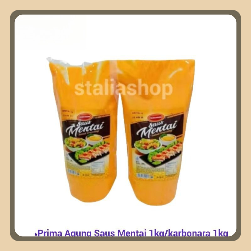 

Prima Agung Saus Mentai 1kg / Saus Karbonara 1kg / Saus Keju 1kg