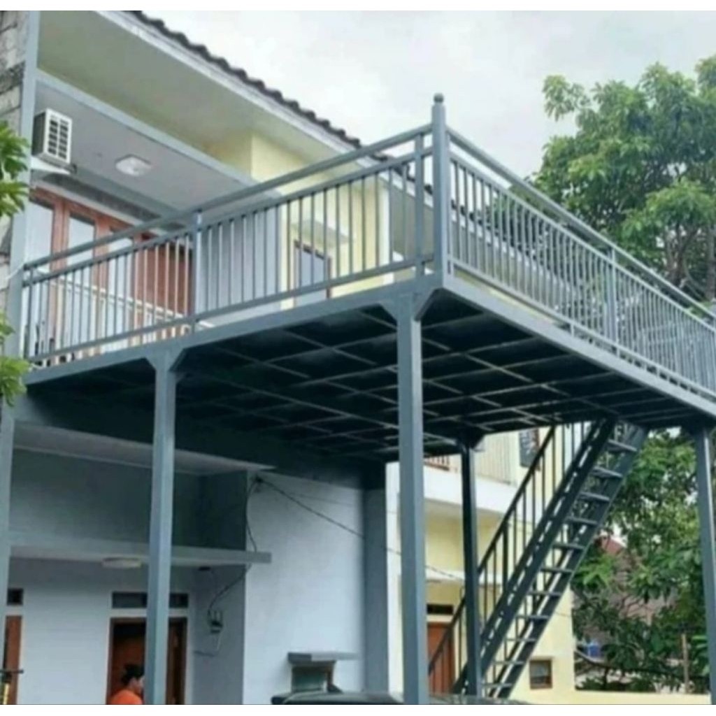 kanopi dak balkon minimalis