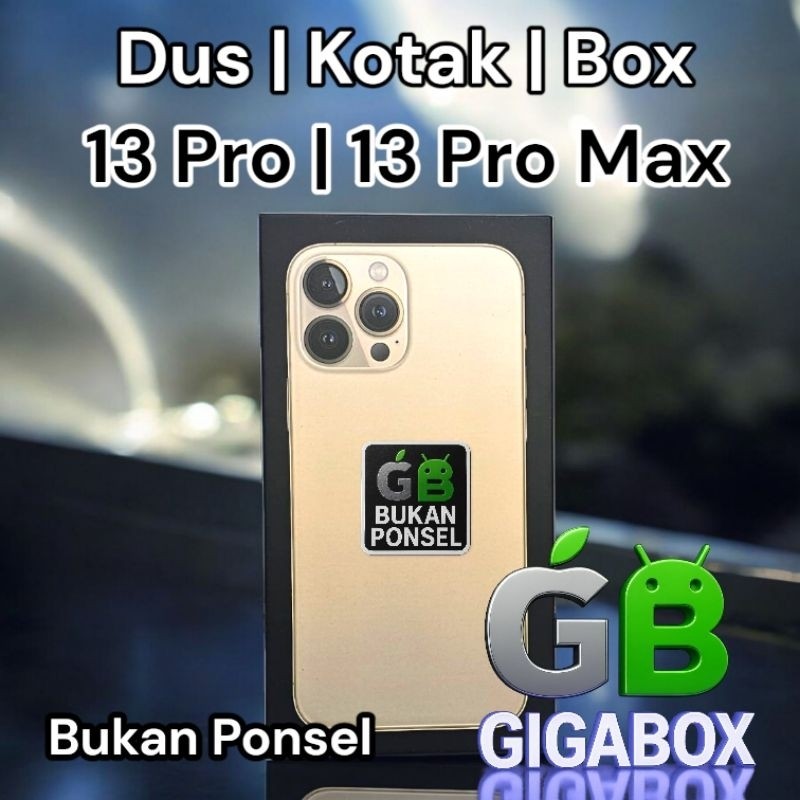 

(Sesuai Catatan) Dus Kardus Box 13 Pro / 13 Pro Max Kemasan Premium dan Elegan