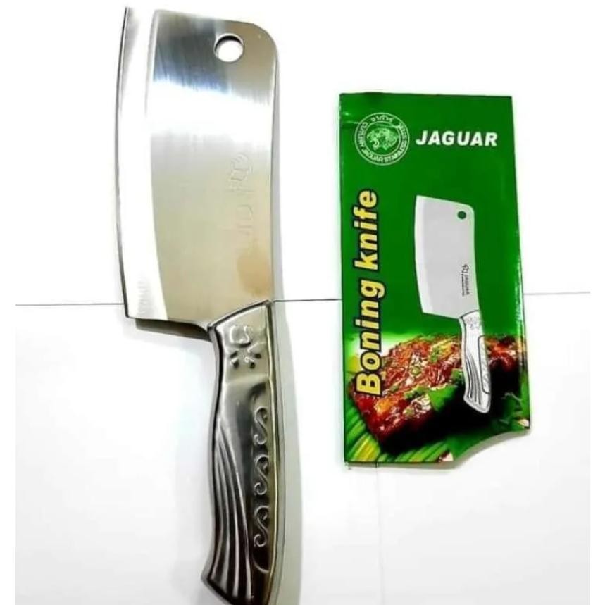 Pisau Daging Cacah Tulang Jaguar Besar Sedang Kecil / Pisau Dapur / Pisau Pemotong Daging Boning Kni