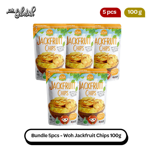

Bundle 5pcs - Woh Jackfruit Chips 100 gr