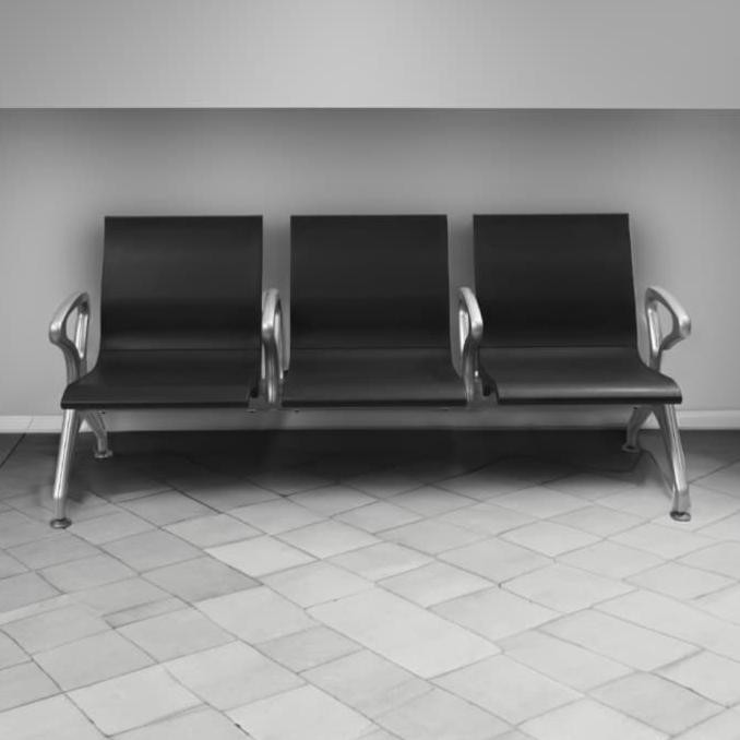 Kursi Tunggu 3 Dudukan INFORMA Kursi Tunggu Rumah Sakit Klinik Bandara Kantor