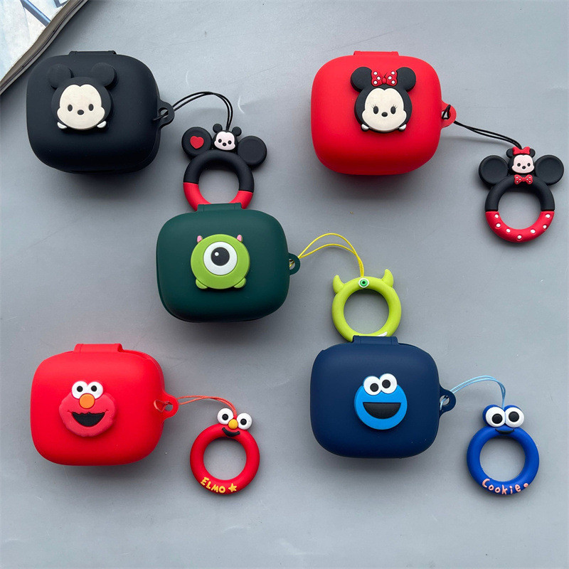 For JBL Wave Flex / Live Free2 / C260 / Wave 300 TWS / Compact TWS Case Protective Cute Cartoon Cove