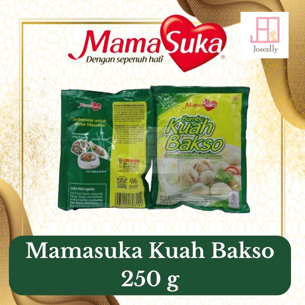 

JOSCELLY.ID MAMASUKA Bumbu Kuah Bakso 250 gr