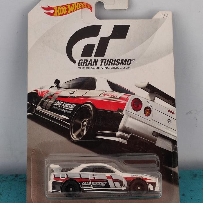 Diecast Hotwheels Nissan Skyline R34 Grand Turismo Miniatur