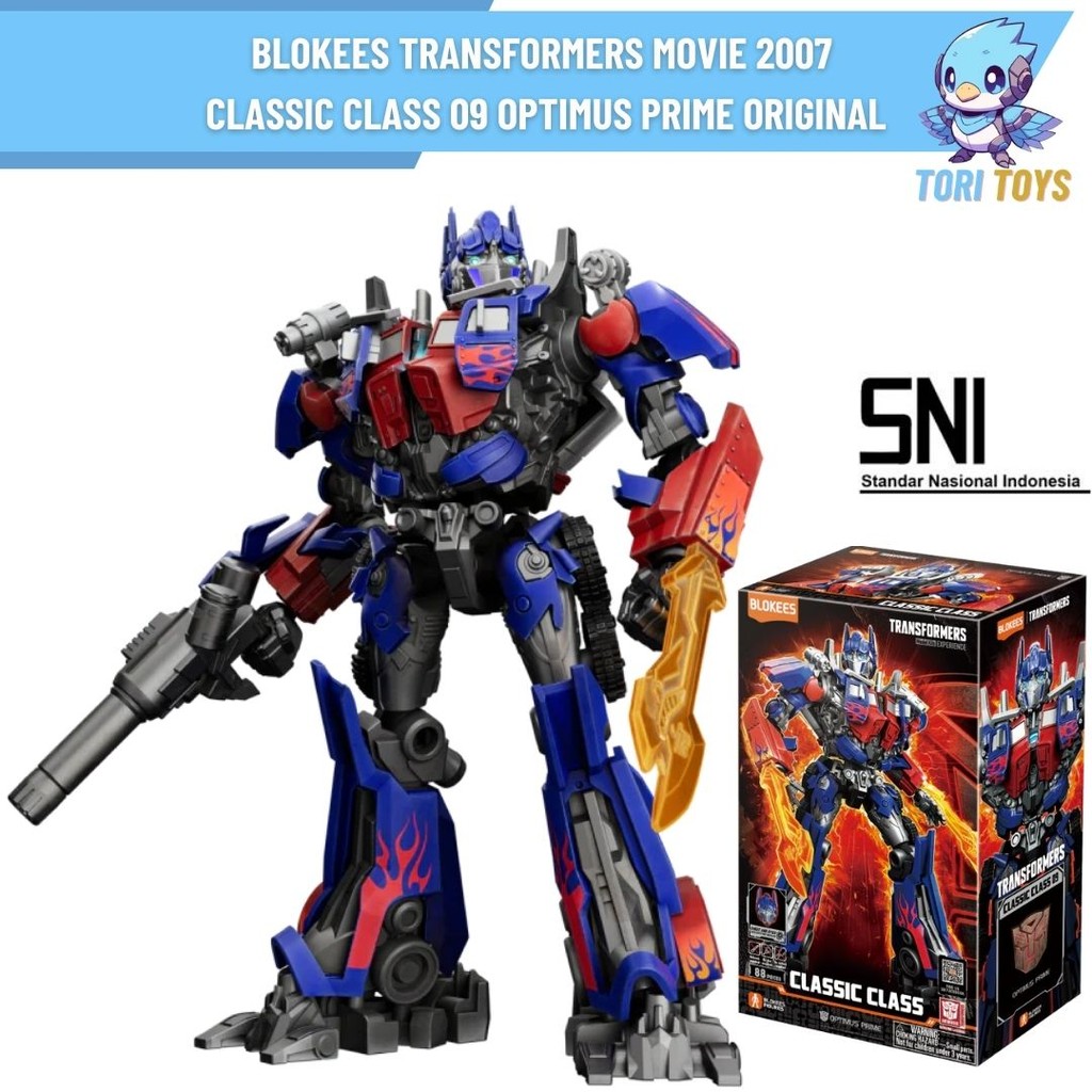 Blokees Transformers 2007 Bayverse CC09 Classic Class 09  Optimus Prime Original Licensed Hasbro