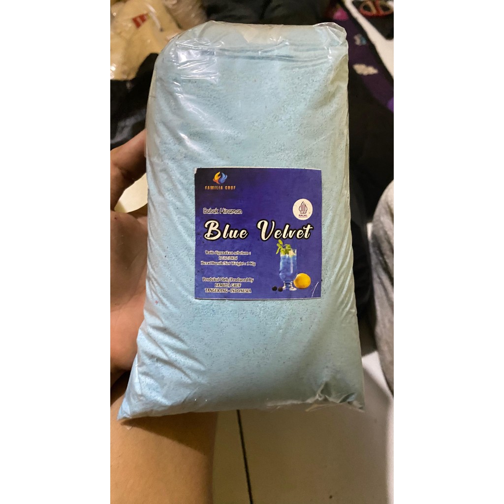 

Bubuk Minuman Premium BLUE VELVET Bubble Drink | BPOM&HALAL