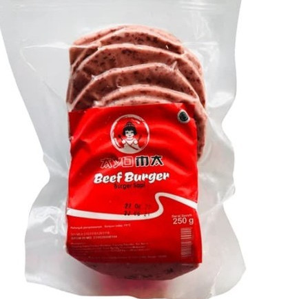 

Isian Burger Ayoma Daging Burger isi 10 kemasan 250gr