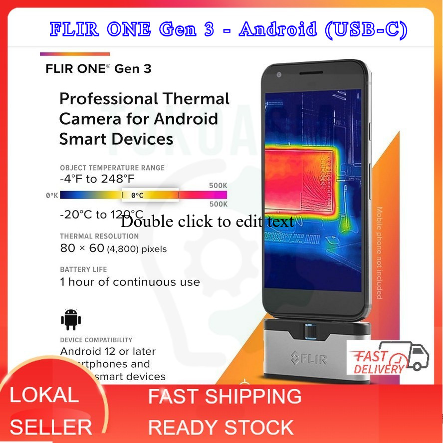 FLIR FLIR ONE GEN 3 Kamera Termal Smartphone