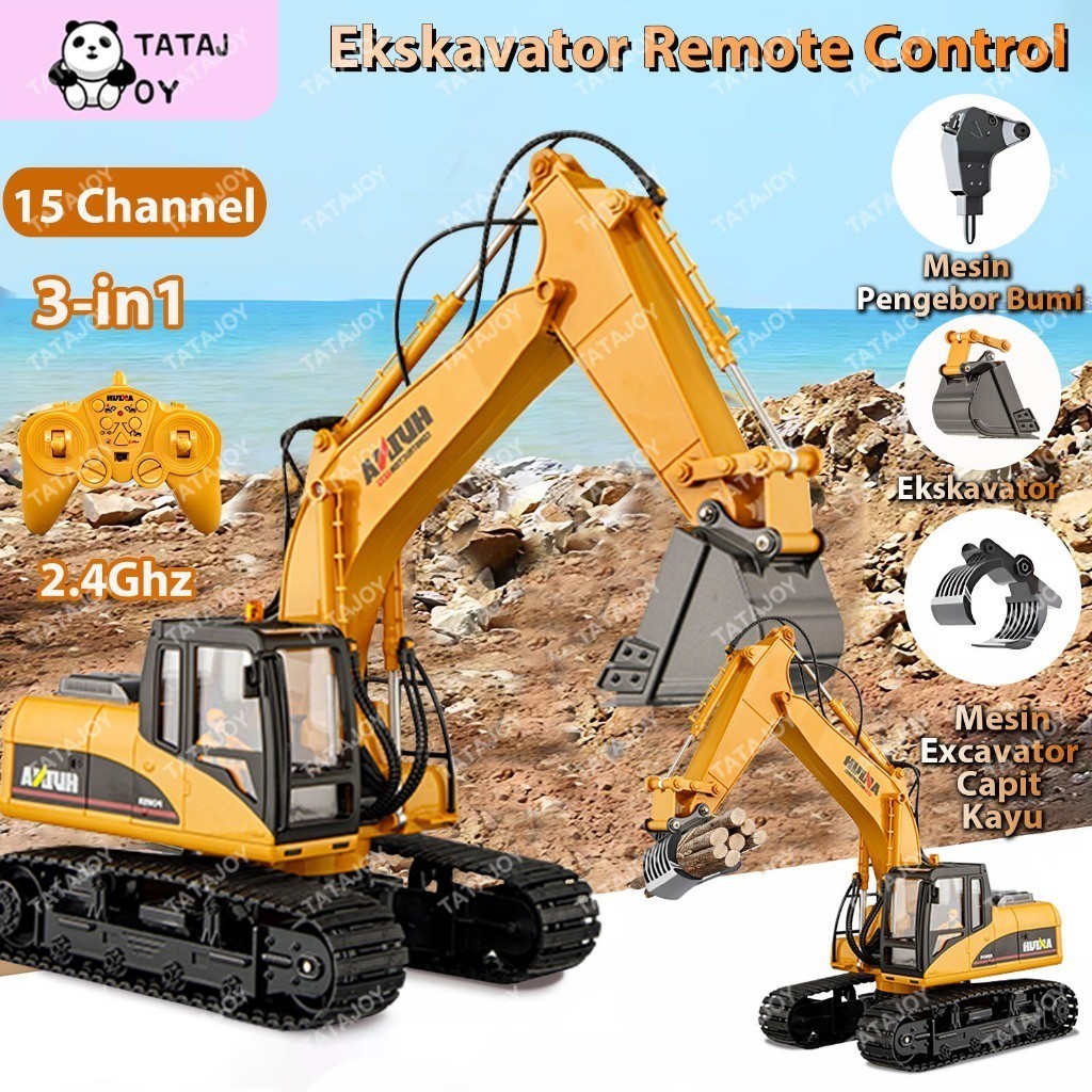 REMOTE CONTROL EXCAVATOR-RC ALAT BERAT-EXCAVATOR