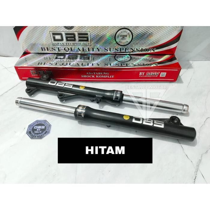 SHOCK DEPAN DBS 8906 BEAT SCOOPY VARIO110 VARIO125 VARIO150 GENIO - Hitam, MIO SPORTY/SMIL